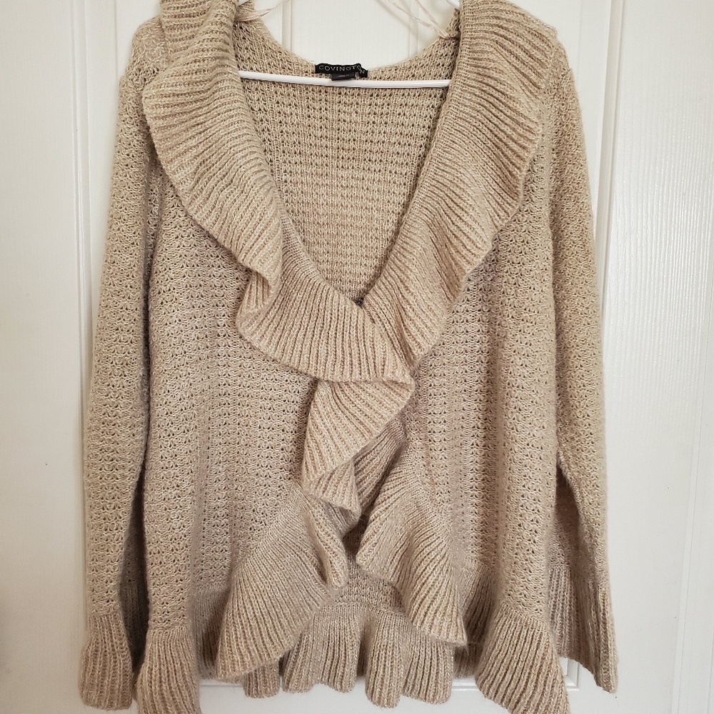 Ruffle sweater